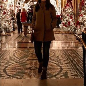 J. Crew Brown Pea Coat